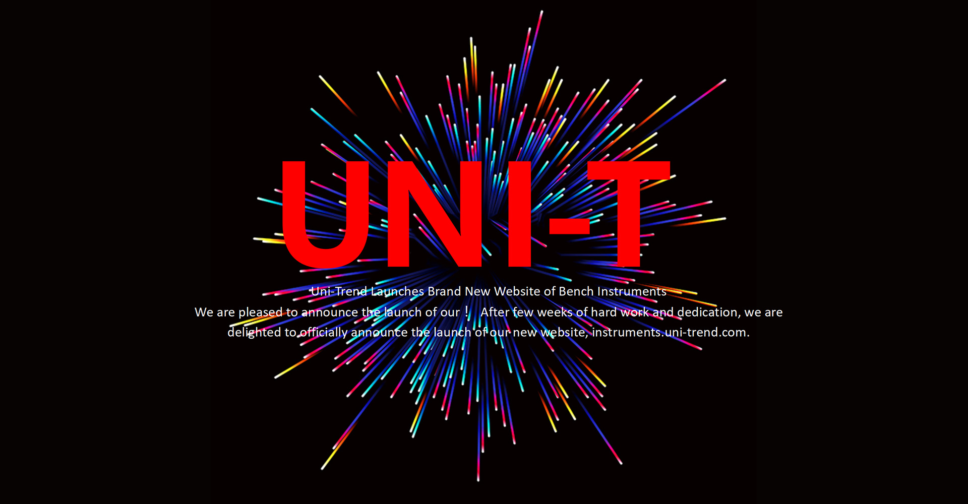 New Website of UNI-T Bench Instruments Launched