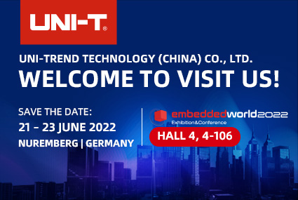 Embedded World 2022 Germany, UNI-T Team Welcomes You to Visit