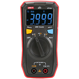 UT123/UT123T Pocket-sized Residential Multimeter