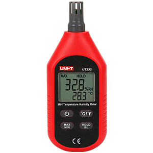 UT333/UT333BT Mini Temperature Humidity Meters