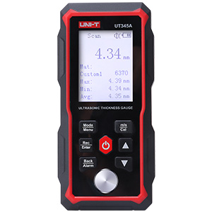 UT345A Ultrasonic Thickness Gauge