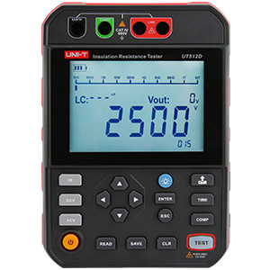 UT512D/UT512E 2.5kV Insulation Resistance Testers