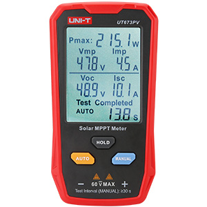 UT673PV Solar MPPT Meter