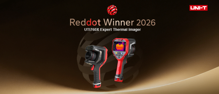 UTi760X Wins Red Dot Design Award 2026 for Product Design – UNI-T ...
